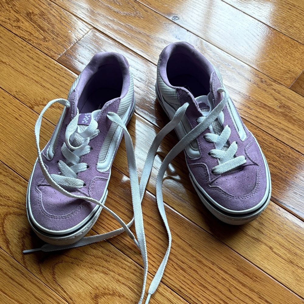 Girls Lilac Vans